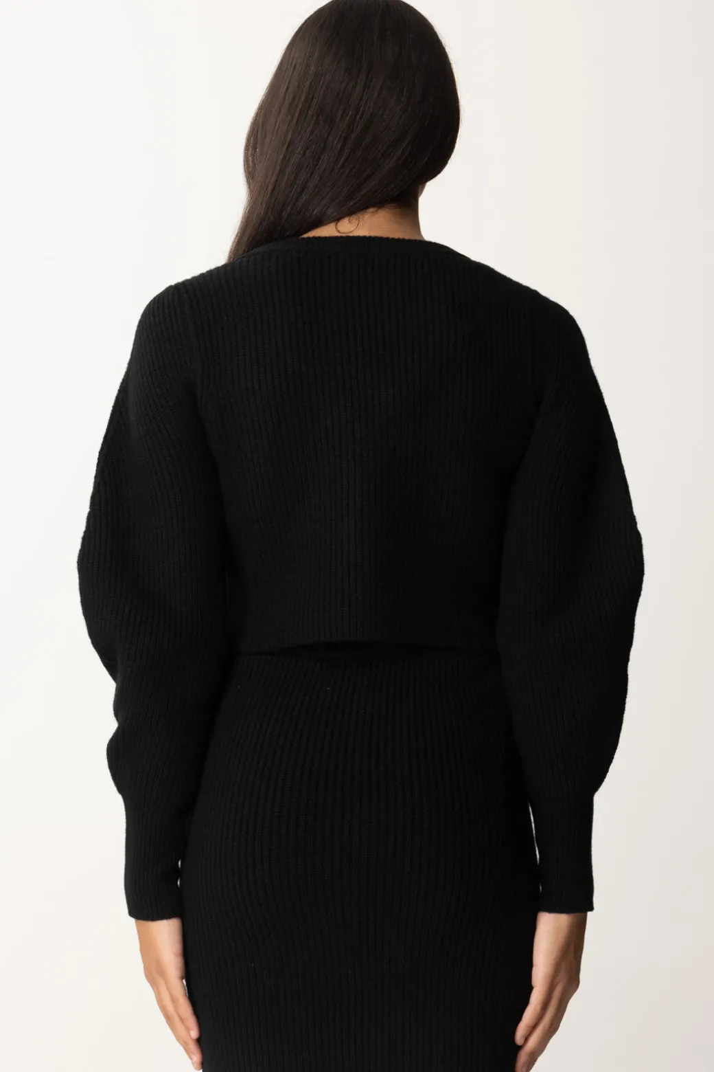 Pinko Cardigan a Coste con PizzoNERO LIMOUSINE