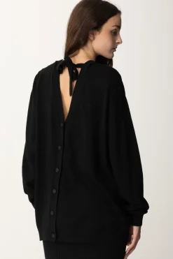 Pinko Cardigan con Scollo Su RetroNERO LIMOUSINE