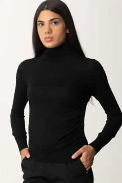 Pinko Dolcevita con Bottoni LateraliNERO LIMOUSINE