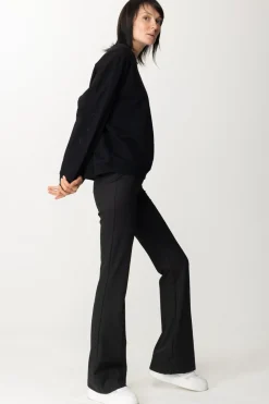 Pinko Felpa con Collana In StrassNERO LIMOUSINE