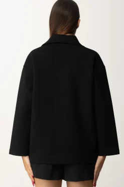 Pinko Felpa Oversize con ZipNERO LIMOUSINE