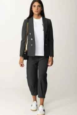 Pinko Giacca Doppiopetto con Bottoni GioielloGRIGIO - CORVO