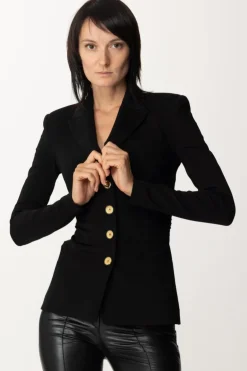 Pinko Giacca Edvige AderenteNERO LIMOUSINE