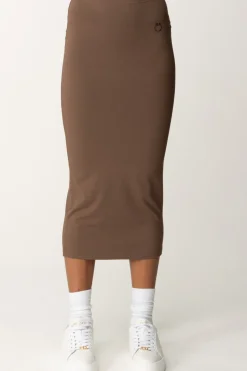 Pinko Gonna Midi AderenteTERRA SCURO