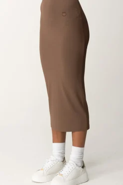 Pinko Gonna Midi AderenteTERRA SCURO