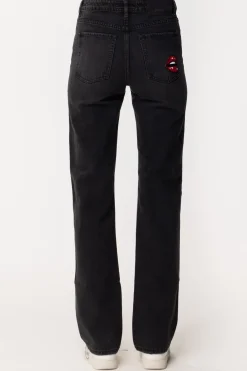 Pinko Jeans Flare con Ricami KissNERO LIMOUSINE