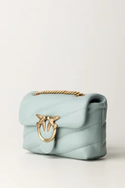 Pinko Love Baby Puff BagBRUMA GRIGIO-ANTIQUE GOLD