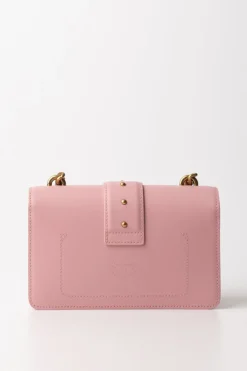 Pinko Love Bag Classic MiniROSA ROSSORE-ANTIQUE GOLD