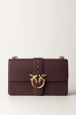 Pinko Love Bag ClassicMARRONE CIOCCOLATO-ANTIQUE GOL