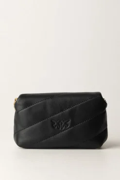 Pinko Love Micro Puff BagNERO-ANTIQUE GOLD