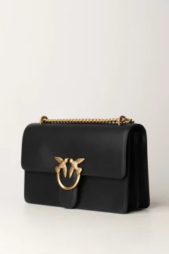 Pinko Love One Classic BagNERO-ANTIQUE GOLD
