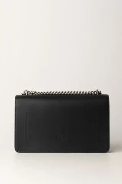 Pinko Love One Classic BagNERO-OLD SILVER