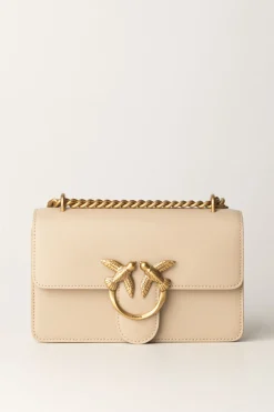 Pinko Love One Mini BagBEIGE-GRIGIO FUMO-ANTIQUE GOLD