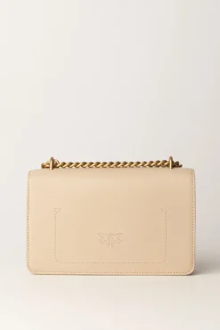 Pinko Love One Mini BagBEIGE-GRIGIO FUMO-ANTIQUE GOLD
