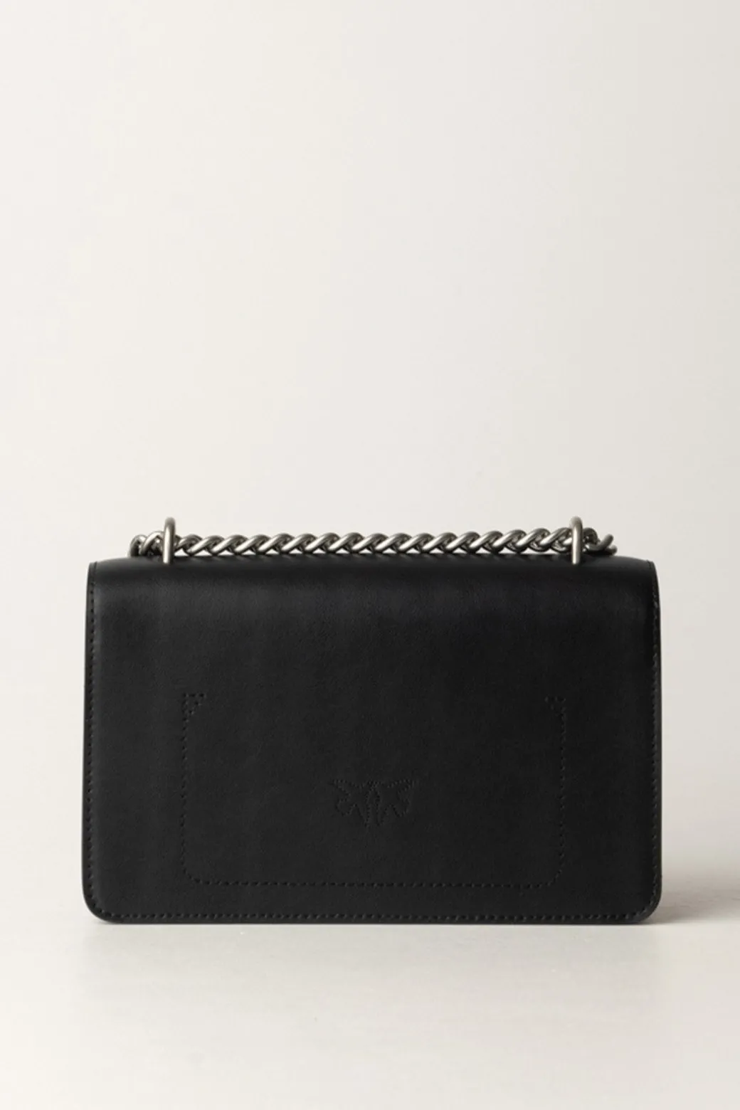 Pinko Love One Mini BagNERO-OLD SILVER