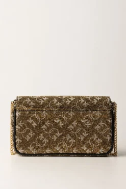 Pinko Love One Pocket Monogram StrassBRONZO/ORO-ORO