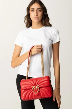 Pinko Love Puff ButterflyROSSO-ANTIQUE GOLD