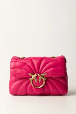 Pinko Love Puff Mini ButterflyPINK PINKO-ANTIQUE GOLD