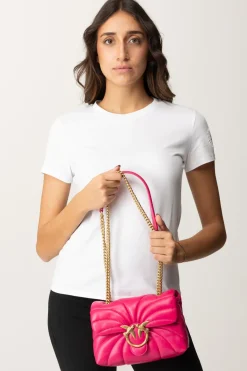 Pinko Love Puff Mini ButterflyPINK PINKO-ANTIQUE GOLD