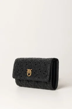 Pinko Love Tiny Birds WalletNERO-ANTIQUE GOLD