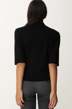 Pinko Maglia a Collo Alto con Logo 