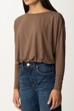 Pinko Maglia con Arriccio In VitaTERRA SCURO