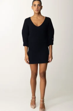 Pinko Maglia Corta a CostineBLU MARINO CUPO