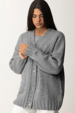 Pinko Maxi CardiganARGENTO-METALLIZZATO