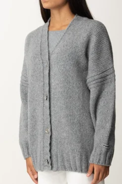 Pinko Maxi CardiganARGENTO-METALLIZZATO