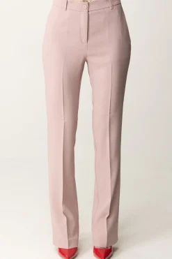 Pinko Pantaloni a Zampa In Cady TecnicoROSA ZEFIRO