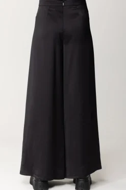 Pinko Pantaloni Ampi con Spacchi LateraliNERO LIMOUSINE