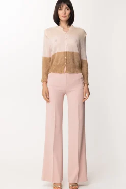Pinko Pantaloni Palazzo a Vita AltaROSA MATURA
