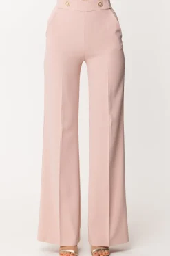 Pinko Pantaloni Palazzo a Vita AltaROSA MATURA