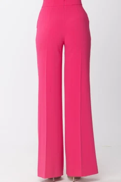 Pinko Pantaloni Palazzo con BottoniMAGENTA