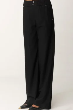 Pinko Pantaloni Straight CutNERO LIMOUSINE