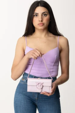 Pinko Pochette Love One WalletLILLA-BLOCK COLOR