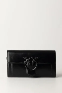 Pinko Pochette Love One WalletNERO LIMOUSINE BLOCK COLOR