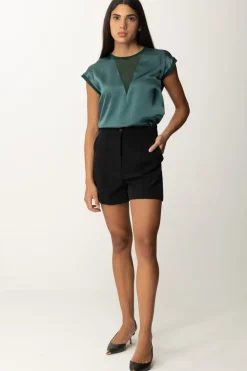 Pinko Shorts a Vita AltaNERO LIMOUSINE