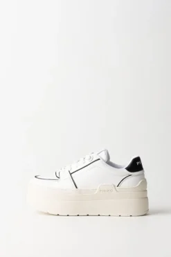 Pinko Sneakers Bicolore con PlatformBIANCO/NERO