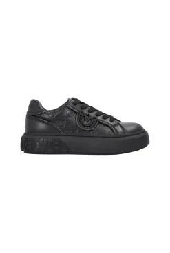 Pinko Sneakers con Platform e Insert OmonogramBLACK