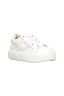 Pinko Sneakers con Platform e Insert OmonogramMILK
