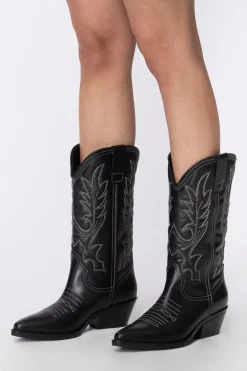 Pinko Stivali Texani con RicamoNERO LIMOUSINE