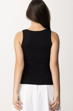 Pinko Top con Bottoni e LogoNERO LIMOUSINE