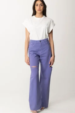 Pinko T-shirt Stampa Love TelestoBIANCO-BIANCANEVE