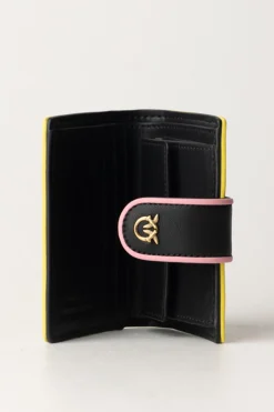Pinko Wallet con Profili ColoratiNERO-ANTIQUE GOLD