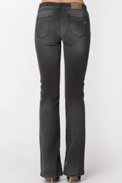 Please Jeans a Vita Bassa Leggermente SvasatiDENIM