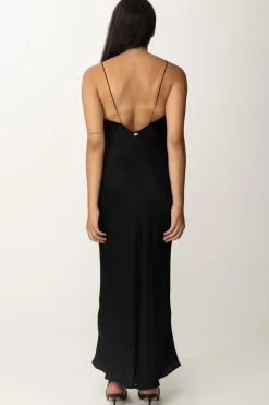 Replay Abito Lungo In SatinBLACK