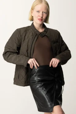 Replay Giubbotto TrapuntatoDARK OLIVE