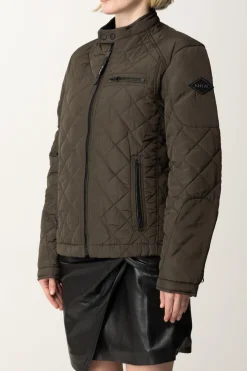 Replay Giubbotto TrapuntatoDARK OLIVE