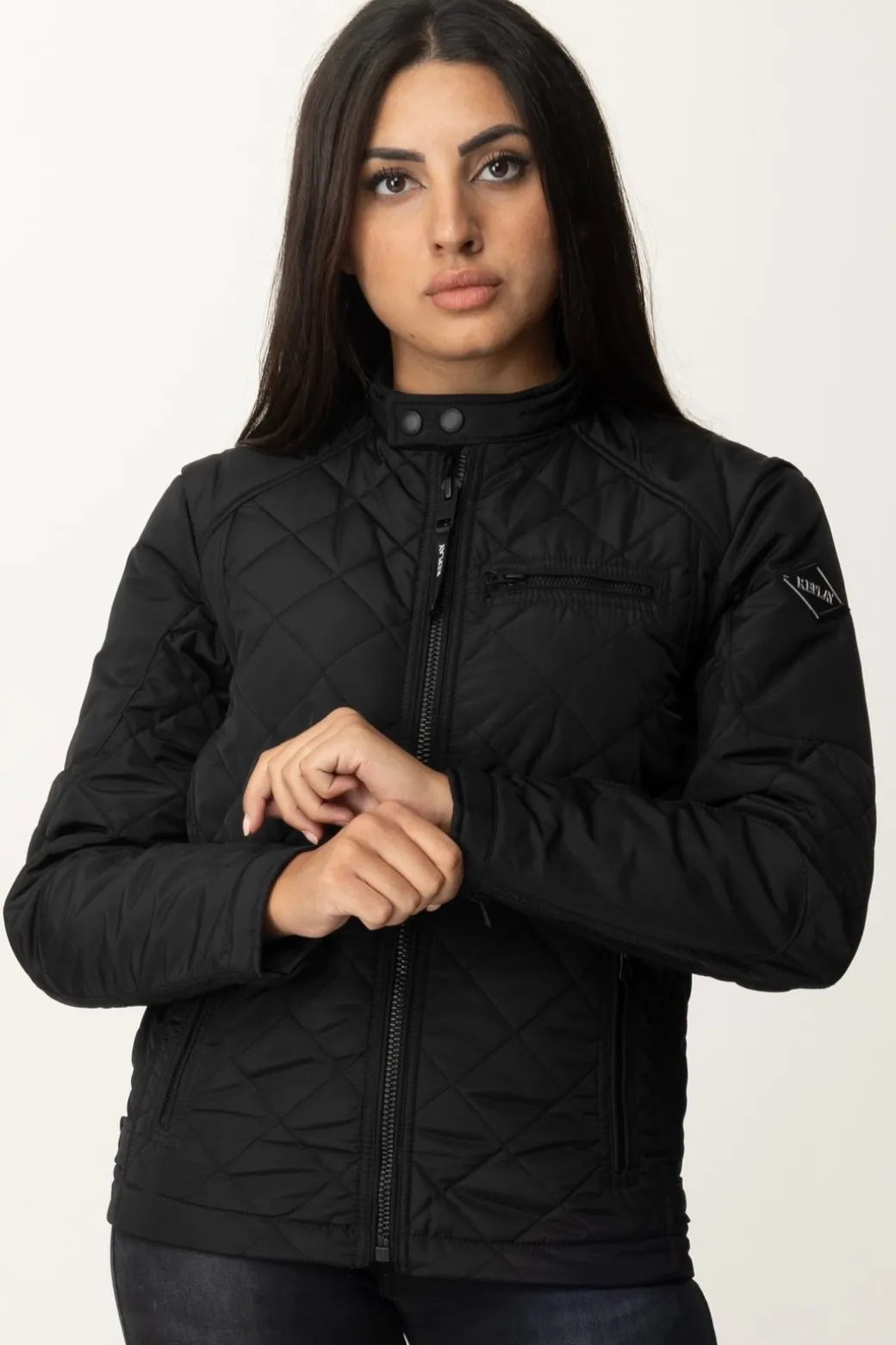 Replay Giubbotto TrapuntatoBLACK